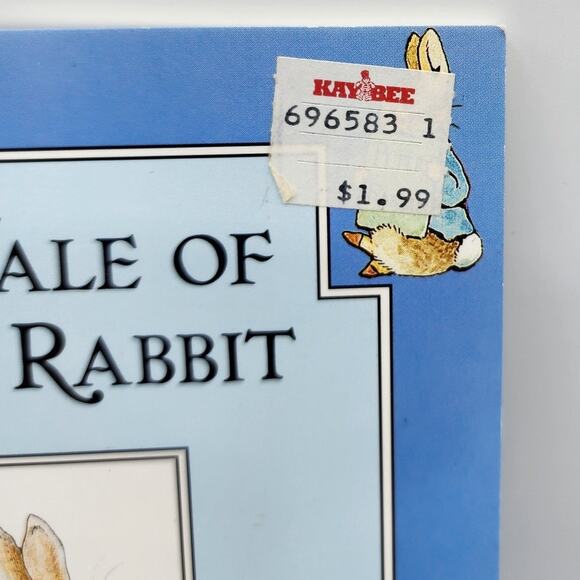 Vintage 1990 Kaybee Toys The Tale of Peter Rabbit Paperback Book, Beatrix Potter - Picture 12 of 12